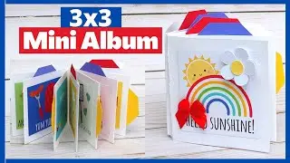 Easy 3x3 Mini Album-Tutorial
