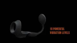 Cock Ring with RC Butt Plug by Rebel | ORION Wholesale