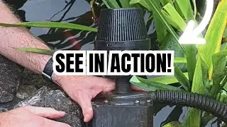 Assembling & Installing Rigid Pump Pre-Filter for Pond Filter 🐟