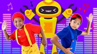 Robot Dance + More Nursery Rhymes & Kids Songs