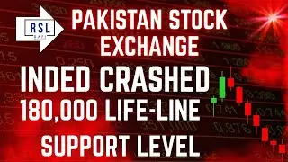 #KSE100 Index Analysis | Sharp Sell-Off | 180,000 Key Support Level | What Next for Market?