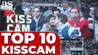 Top 10 BEST KISS CAM Moments in History | UNFORGETTABLE and HILARIOUS Scenes