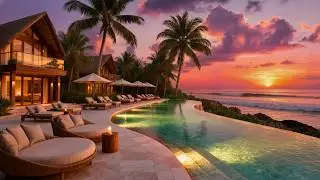 Smooth Jazz for Quiet Hours &ndash; Sunset Ocean Views and Soft Melodies for Focus