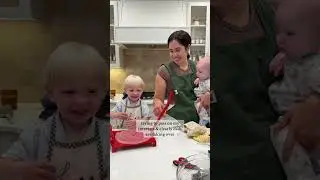 Teaching My Toddlers My Hobbies in the Kitchen | Real Mom Life With 2 Under 2 #littlestarbabiesscene