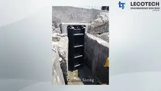 LecoTech HDPE Flap Gate Animation