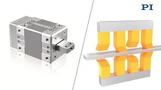 PI NEXLINE&reg; Funktionsprinzip von PiezoWalk&reg; Linearmotoren