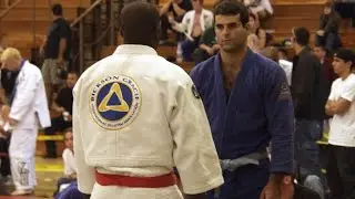 Kevin Casey 2002 BJJ Semi-Final coached by Rickson Gracie