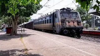 Fully coal loaded BOXN RAKE Leading By WAG-7 || INDIAN railway