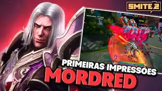 Primeiras Impress&otilde;es do MORDRED! Novo personagem do SMITE 2!