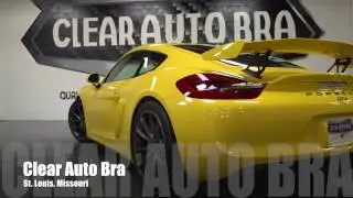 2016 Porsche GT4 Fully Wrapped in XPEL by Clear Auto Bra St.Louis