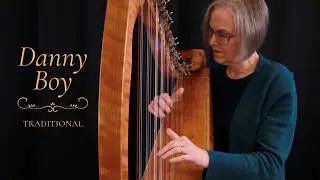 Danny Boy (Londonderry Air) easy Irish harp arrangements (2 versions)