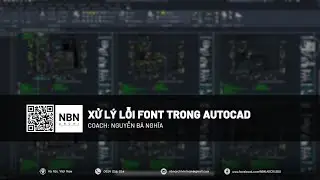 Xử l&yacute; Lỗi Font chữ trong Autocad - Fix Font Error In Autocad NBN ARCHI