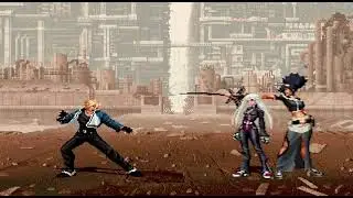 KOF MUGEN Rock YS VS Kula Diamond, Holy Kula, Boss Kula, Princess Kula QS