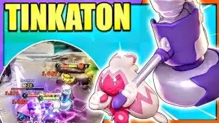 Tinkaton game play| so heavy 🪨 hammer 🔨🔨🔨| #pokemonunite#pentaunite