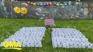 A law school graduate created a miniature commencement ceremony to honor her class l GMA Digital