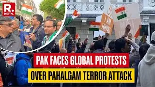 Protests Against PAKISTAN In London As Indian Diaspora Demand Accountability | Kashmir Terror Attack