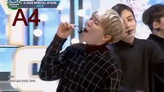 Boo Seungkwan (SEVENTEEN) A4 Belts Singing Compilation 부승관 (세븐틴)