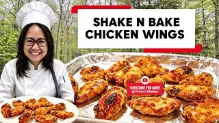 Easy Shake N Bake Chicken Wings Recipe | Extra Crispy Without The Mess 