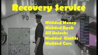 GTA V Online Recovery Service - Unlimited Money, Max Rank, All Unlocks, Modded Cars, Modded Outfits