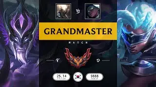 Grandmaster Match: Super Pantheon vs Super Senna - KR server Patch 25.14