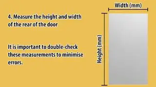 How to measure kitchen doors and fill in Sydney Door's quote form