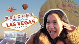 STUNNING Hot Air Balloon Ride Over the Mojave Desert in LAS VEGAS!
