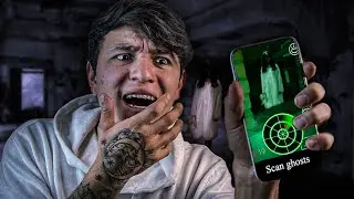 UTILICE  UN DETECTOR DE FANTASMAS Y NO CREERÁS LO QUE PASÓ... * ¡Esta APP funciono!!