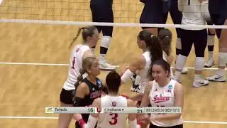 2025 ESPN+ Volleyball Championship Highlights - Indiana vs. Toledo