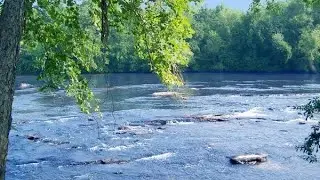 FISHING AT BROAD RIVER BOILING SPRINGS NORTH CAROLINA