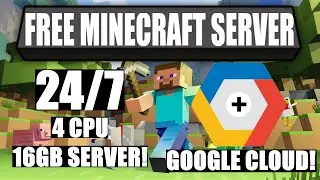 Free 24/7 Minecraft Server 1.17.1 Hosted FREE | Google Cloud Minecraft Server Step-By-Step 2021