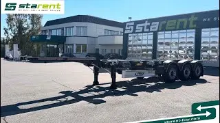 Verkauft Fliegl Containerchassis NEUFAHRZEUG