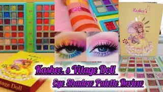 Kashee,s Vintage Doll Eye Shadow Palette Review Honestly || How To Order the Kashee, s Palette