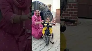 Aaj mokshu ki nai cycle assemble ki #dailyvlogs #minivlog #babycycle #villagerlifestyle #newtoys