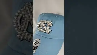 North Carolina Tar Heels Bling Crystal Hat