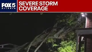 A look at storm damage in North Georgia on Thursday | FOX 5 News