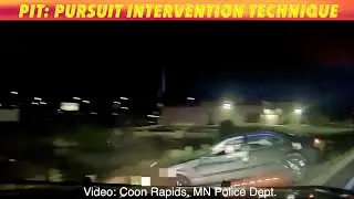 Pursuit intervention Technique Captured On Video