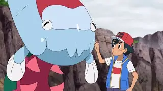 Ash And Goh Catch Dracovish And Arctozolt - Pokemon Master Journeys The Series