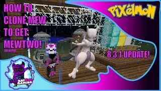 HOW TO CLONE MEW TO GET MEWTWO - MINECRAFT PIXELMON 8.3.1