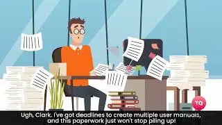Pergaman &ndash; 2D Animated Explainer Video | AI Content Management System Animation