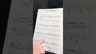 Learning Lesion part one of In The Hall Of The Mountain King