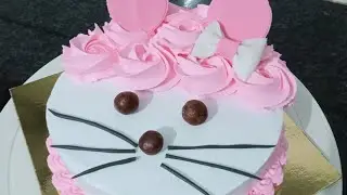 hello kitty theme cake/kitty theme cake #youtubevideos #viralvideo