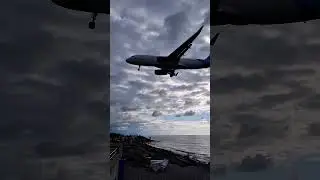Споттинг в Батуми &mdash; самолёты над морем | Batumi Plane Spotting #georgia #travel #грузия