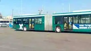 FIAT 320 AUTOBUS IN EGGED MUSEUM HOLON ISRAEL