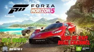 Forza Horizon 5 ACER NITRO 5 AN515-55-705U i7 10750H GTX 1660ti