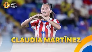 TODOS LOS GOLES DE CLAUDIA MART&Iacute;NEZ EN LA CONMEBOL SUB17 FEMENINA