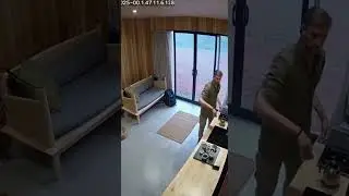 Terrifying Moment a Bull Crashes into a Man's Room.#AnimalAttack #CloseCall #WildLife