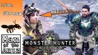 Smashing some monsters in the face! | Monster Hunter: World - Live Stream [Join in if you're on PC!]
