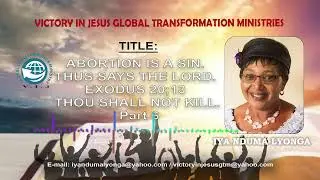 Abortion is a sin.thus says the LORD. EXODUS 20.13 Thou shall not kill