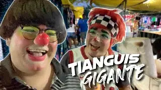 El TIANGUIS mas GRANDE de Monterrey | Mercado de Tres Caminos | HORAS EXTRA | Ramito y Gordito