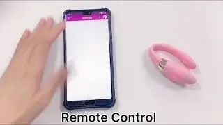 U-Shaped G-Spot Smart Phone Controlled Vibrator